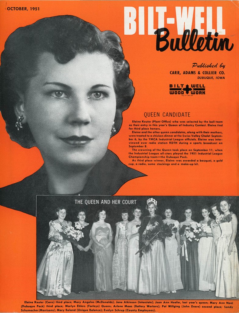 Built-Well Bulletin, October, 1951