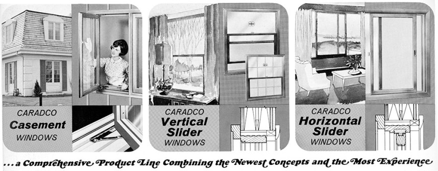 Caradco ad from 1966