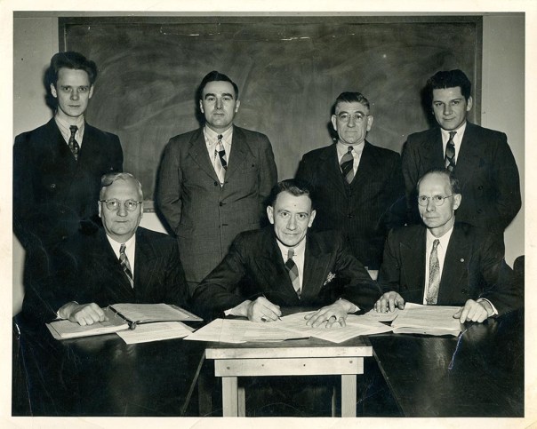 Howard Hammerand (front row, center) with other members of the Bilt-Well Credit Union Board.